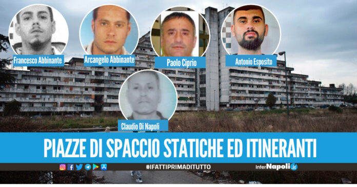 Lo spaccio di droga a Scampia non è mai morto, ha solo cambiato pelle così gli Abbinante gestivano il business