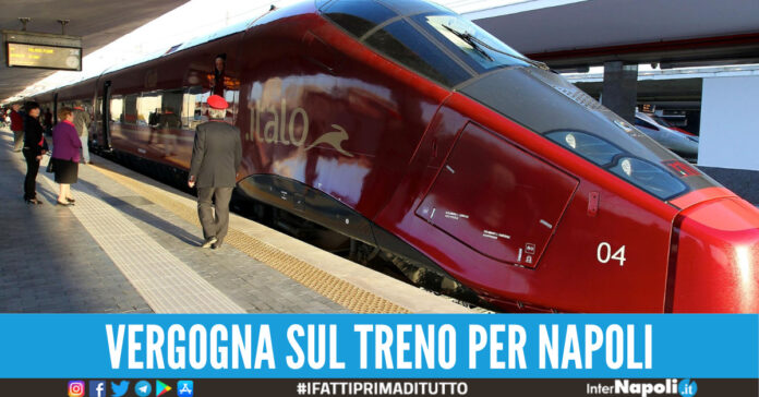 si masturba sul treno