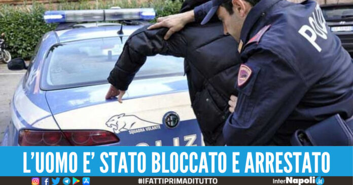 poliziotto aggredito castellammare