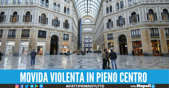 aggredito galleria umberto napoli