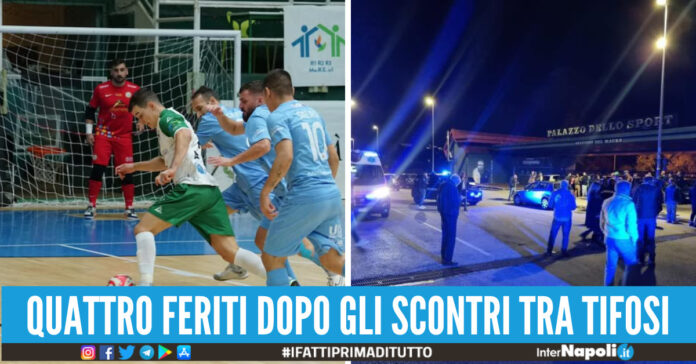 avellino napoli calcio a5 rissa