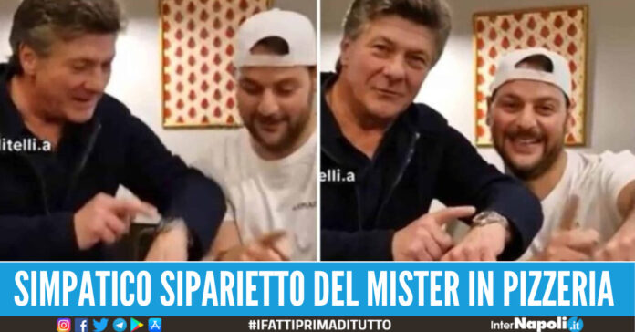 Mazzarri pizzeria gesto orologio