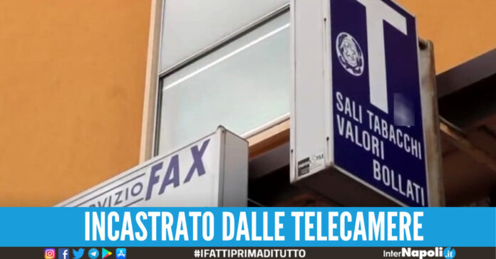 rapina tabaccaio roma napoli