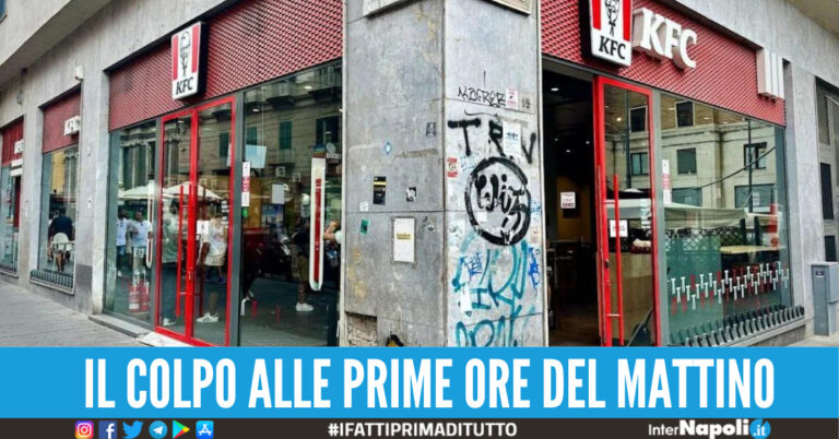 rapina kfc napoli