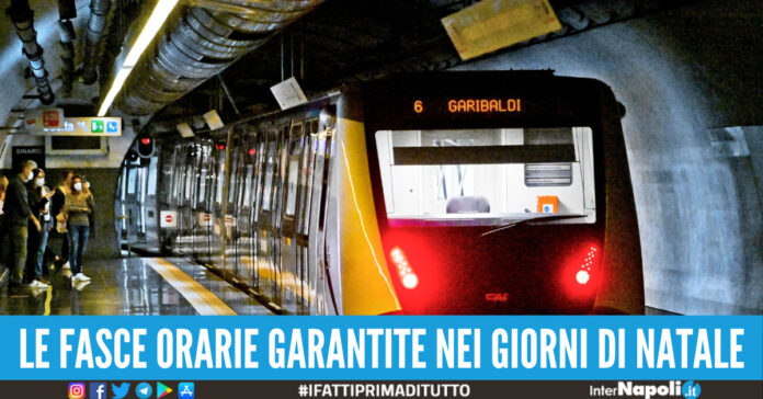 metro e bus corse feste di natale