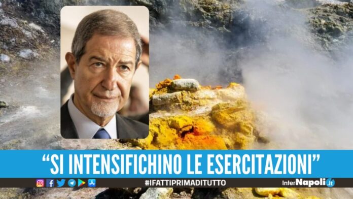 Campi Flegrei, il ministro Musumeci: 