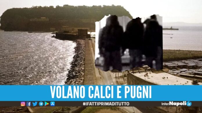 Botte e fiamme nel carcere di Nisida, detenuti picchiano 4 agenti