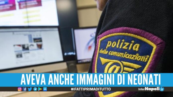 Aveva 10mila immagini pedopornografiche, 25enne arrestato a Napoli