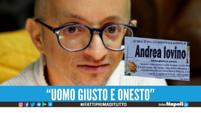 L'ultimo viaggio di Andrea Iovino, oggi le esequie dell'attore a Nola