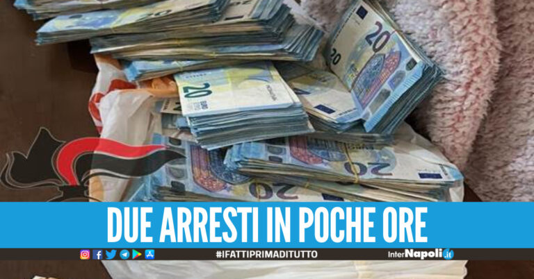 Villa Literno. Documenti falsi al posto di blocco, in casa nascondeva 25mila euro: arrestato
