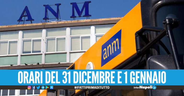 Capodanno a Napoli: orari e ultime corse di metro, funicolari e bus Anm