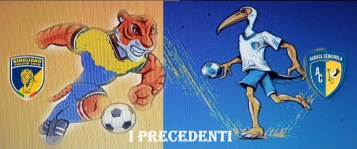 Quella di sabato sarà la quarta sfida tra Giugliano e Audace Cerignola, in terra campana I due precedenti incontri di campionato giocati in terra campana finirono entrambi in parità, mentre l’unica vittoria risale al 29 maggio 2022 quando i tigrotti, nella poule scudetto dilettanti, sconfissero i pugliesi per 2-0. Il primo incontro di campionato si giocò nel lontano dicembre del 1995 quando le due squadre militavano nel girone “G” del campionato di Serie D 1995/1996. La partita giocata, al vecchio campo “De Cristofaro”, terminò a reti bianche. Il Giugliano di mister Gargiulo, giuglianese doc, con 50 punti si classificò al 7° posto mentre il Cerignola con 38 punti si classificò al 10° posto. La seconda gara, con le due squadre neo promosse nel campionato di serie C, si è disputata il 7 gennaio 2023 allo stadio “Partenio – Lombardi” di Avellino per l’indisponibilità del “De Cristofaro”. 1-1 il risultato finale: il Cerignola passò in vantaggio con D’Ausilio, il Giugliano agguantò il pareggio al 95’ con Sorrentino. A fine campionato il Giugliano non partecipò ai play off solo per una peggiore classifica avulsa, mentre il Cerignola piazzandosi al 5° posto riuscì a centrare i play off ma venne poi eliminato al 1° turno dal Foggia.