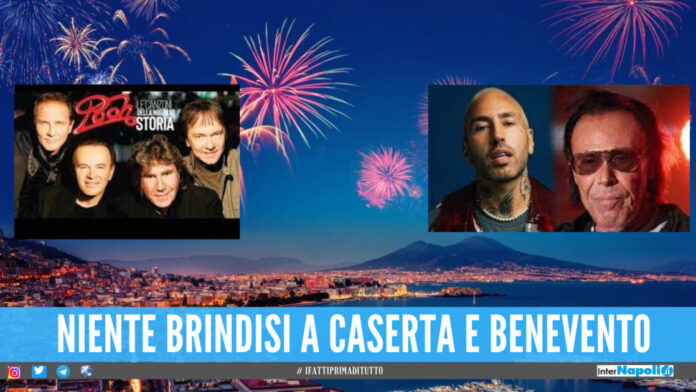 Capodanno in Campania ricco di eventi Pooh a Salerno, Luché e Venditti ad Avellino