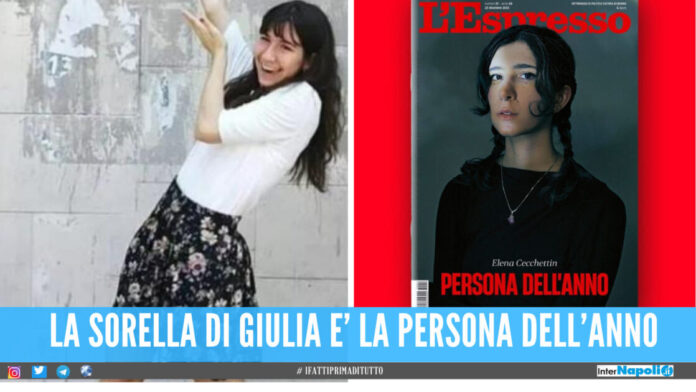 Elena Cecchettin è stata eletta persona dell'anno dall'Espresso: