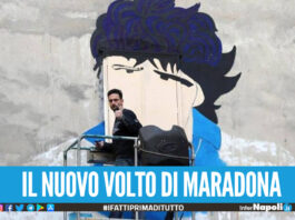 Restyling per il murales di Maradona ai Quartieri Spagnoli, è tra le mete più visitate a Napoli