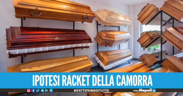 Incendio in un’agenzia di pompe funebri a Casoria, ipotesi attentato