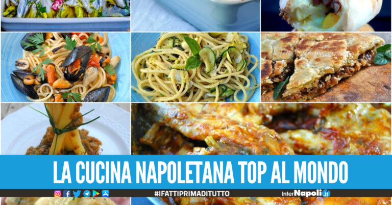 La Campania è la regione in cui si mangia meglio al mondo: pizza, mozzarella, linguine alle vongole e parmigiana i piatti preferiti