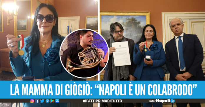 Medaglia d'oro al valor civile in memoria di GiòGiò, la mamma: 