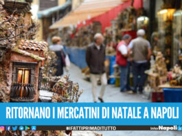 ritornano i mercatini di Natale a Napoli