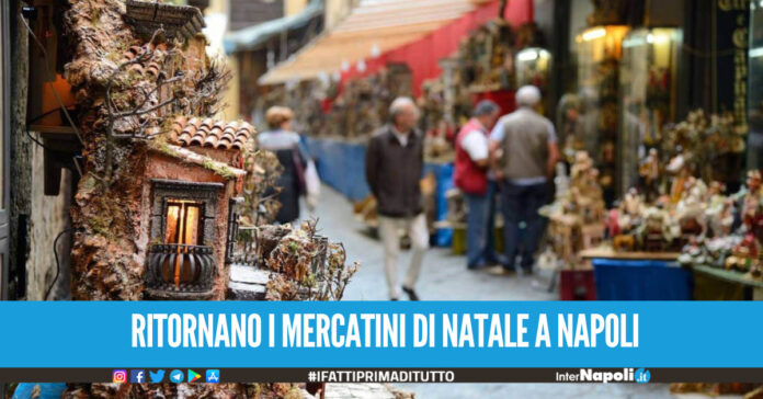 ritornano i mercatini di Natale a Napoli
