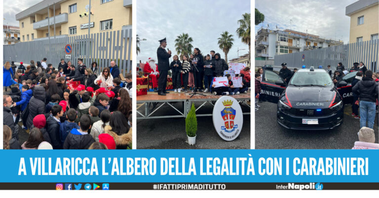 Ritorna a Villaricca ‘L’Albero della Legalità’, i carabinieri incontrano gli alunni del territorio