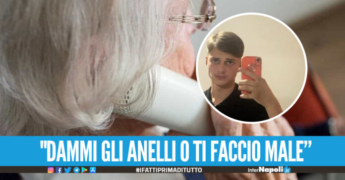 Dammi tutto o ti faccio male, 18enne di Villaricca rapina un'anziana sola in casa arrestato