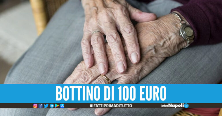 Paura in Campania: anziana sequestrata, maltrattata e derubata in casa