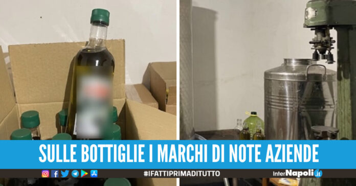 sequestro alcol olio champagne striano