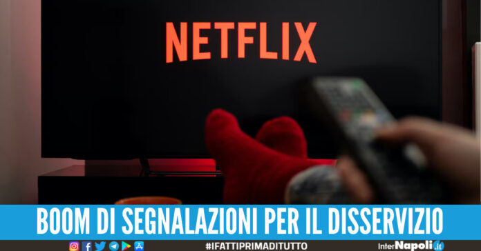 Boom di segnalazioni per il disservizio