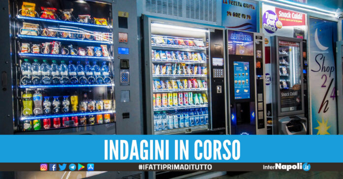 distributori di sigarette assaltati