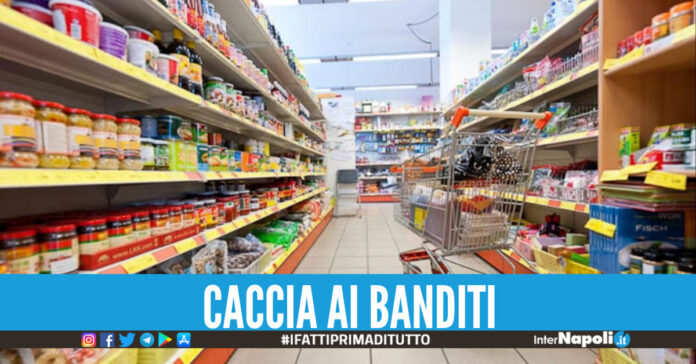 rapina supermercato eboli
