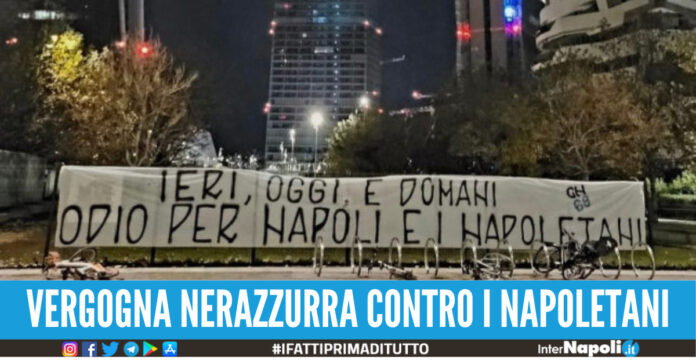 striscioni interisti contro napoli