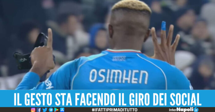 gesto osimhen 5-1 juve