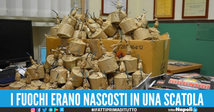 fuochi d'artificio illegali pianura