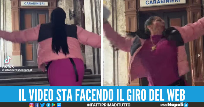 rita de crescenzo balla stazione carabinieri