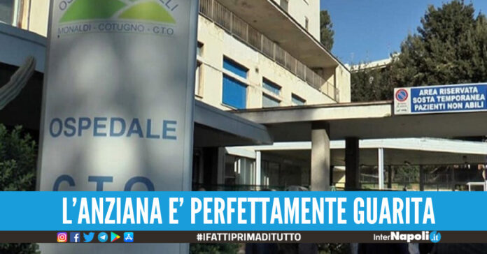 salvata a 100 anni ospedale cto napoli