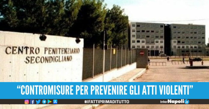 violenza nel carcere di secondigliano