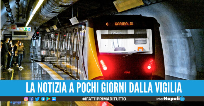 niente corse notturne capodanno metro napoli