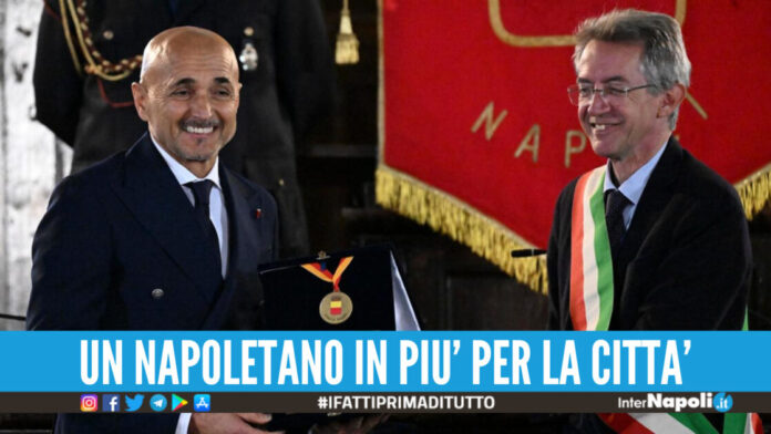 spalletti cittadinanza onoraria di napoli