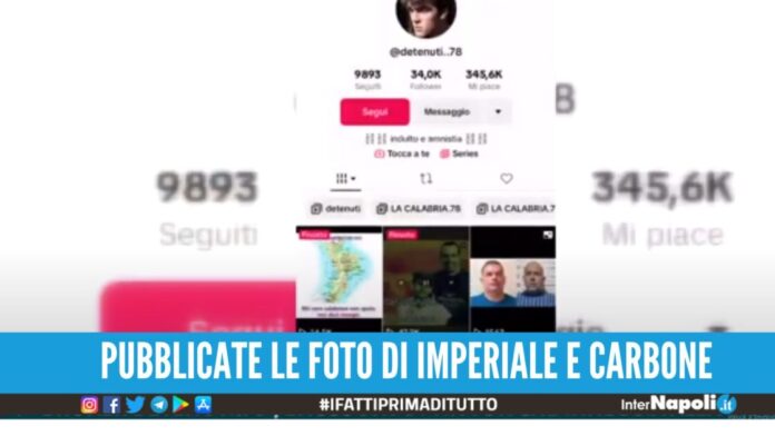 Profilo Tiktok esaltava camorristi e i narcos, scatta il blocco social