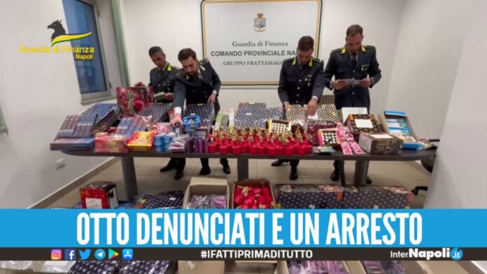 Blitz tra Napoli e provincia, sequestrata oltre una tonnellata di botti