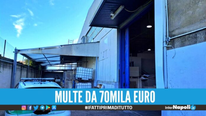Auto sequestrate e 2 aziende chiuse a Caivano, scatta la task force