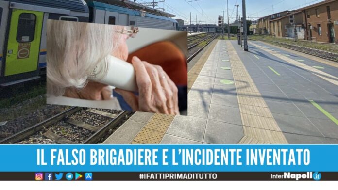Ruba gioielli d'oro all'anziana, preso prima di partire per Napoli