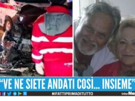 Enzo e Clara muoiono nell'incidente stradale, lutto a Pomigliano