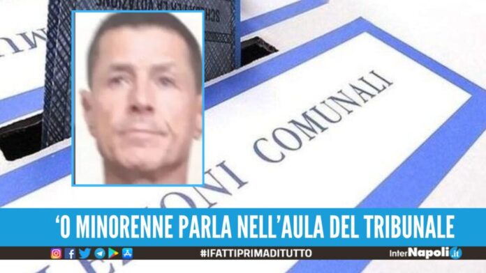 Il pentito di camorra in udienza: 