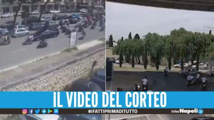 Corteo funebre di moto per un giovane affiliato al clan, 11 indagati