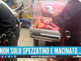 Botti illegali nascosti tra la carne, macellaio arrestato a Casandrino