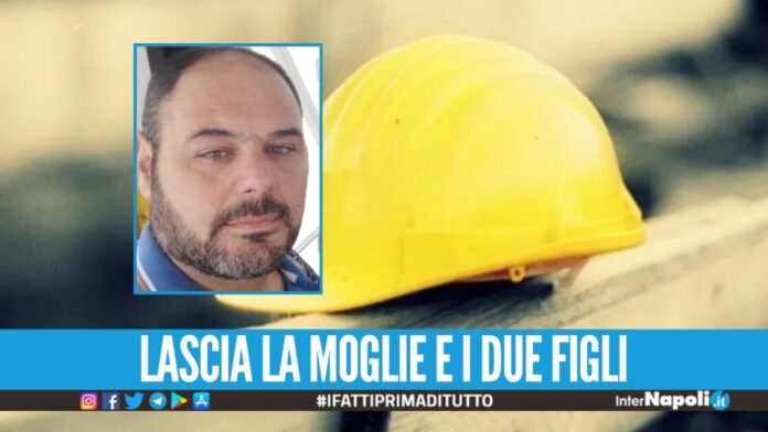 Tommaso muore sul posto di lavoro, lutto colpisce Sant'Arpino