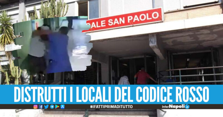 Mani al collo e pugni in testa alla dottoressa, violenta aggressione all’Ospedale San Paolo di Napoli