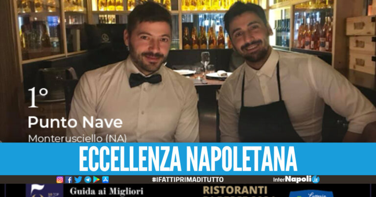 È di Pozzuoli il miglior ristorante di pesce d’Italia, “Punto Nave” primo nella ’50 Top Italy’